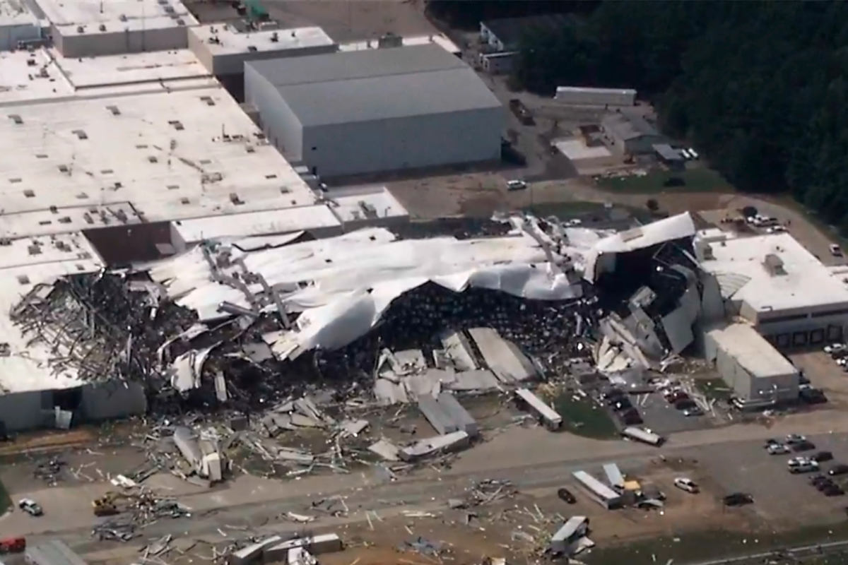 Tornado Pfizer North Carolina