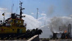 Russian strikes on Ukrainian ports persist despite Moscow’s alert to ships
