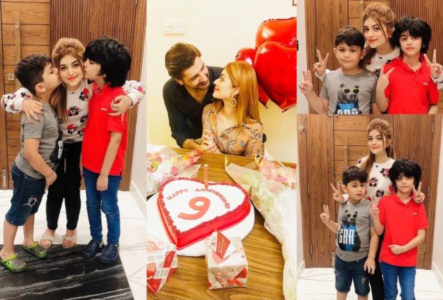 Syed Jibran latest pictures with her family
