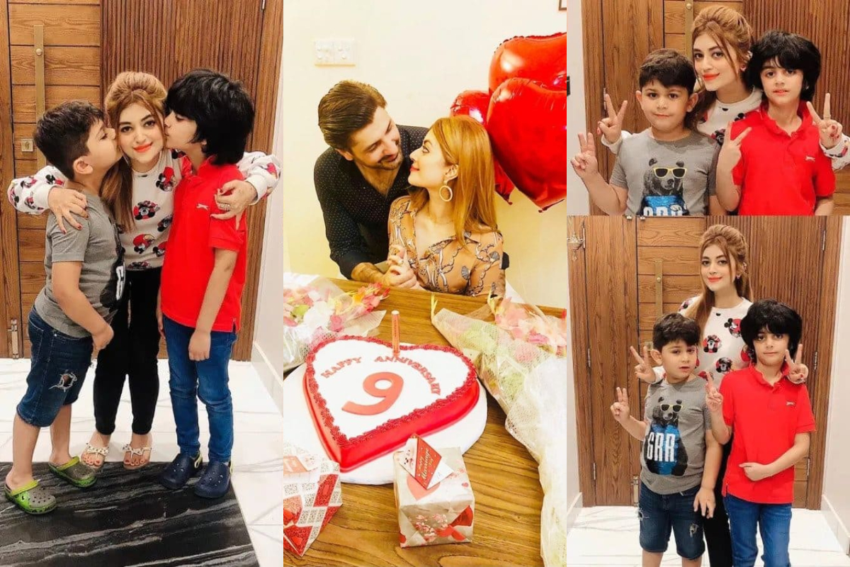 Syed Jibran latest pictures with her family