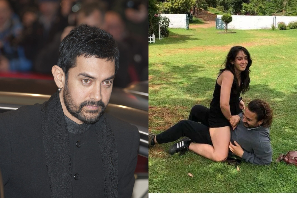 Aamir Khan pictures with her Daughter Ira Khan