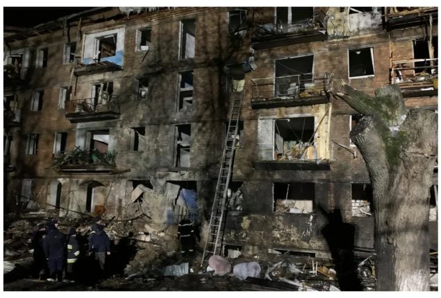 Russian Attack on Mykolaiv