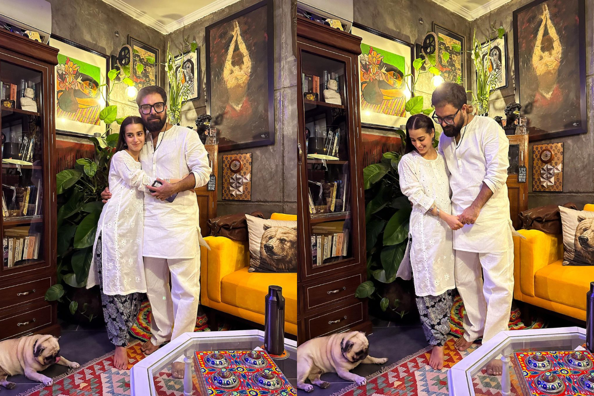 Iqra Aziz Shares Beautiful Pictures with her Husband