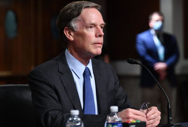 US envoy to China’s email account hacked by Beijing-linked hackers