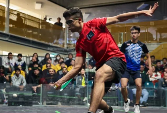 Hamza Khan advances to semis of World Junior Squash Championship