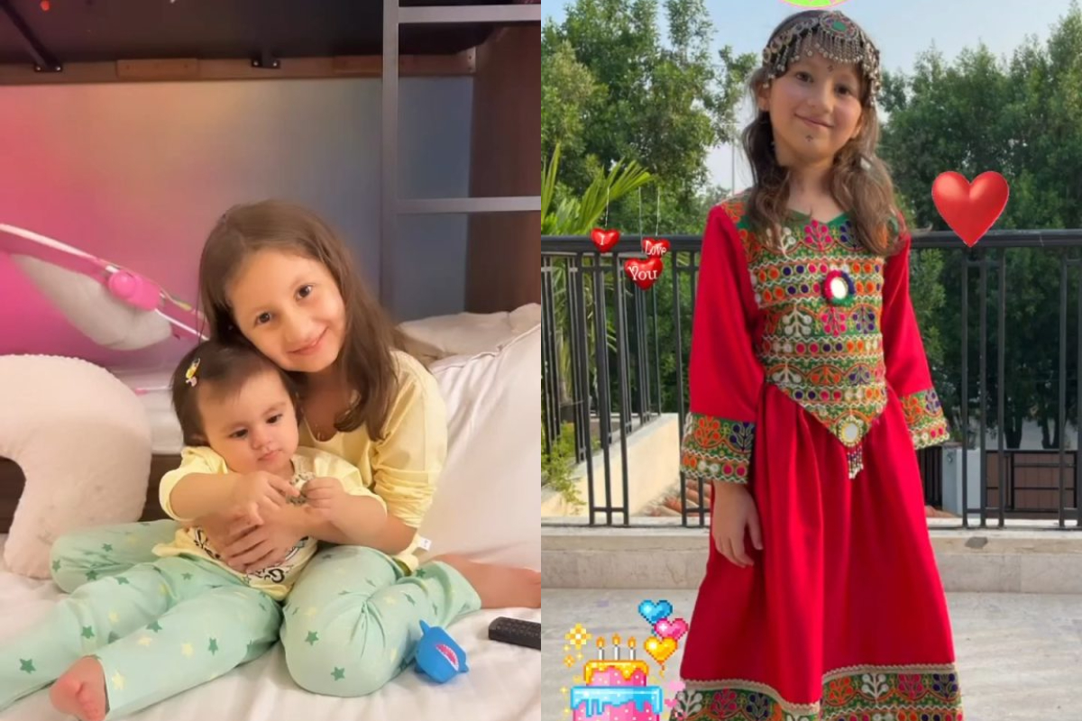 Shahroz Sabzwari family wishes Nooreh on her 9th birthday