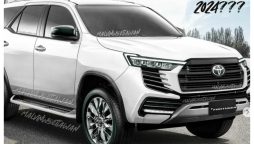 Toyota Fortuner 2024 photo leaked before launch