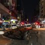 Cars launch into air after explosion in Johannesburg