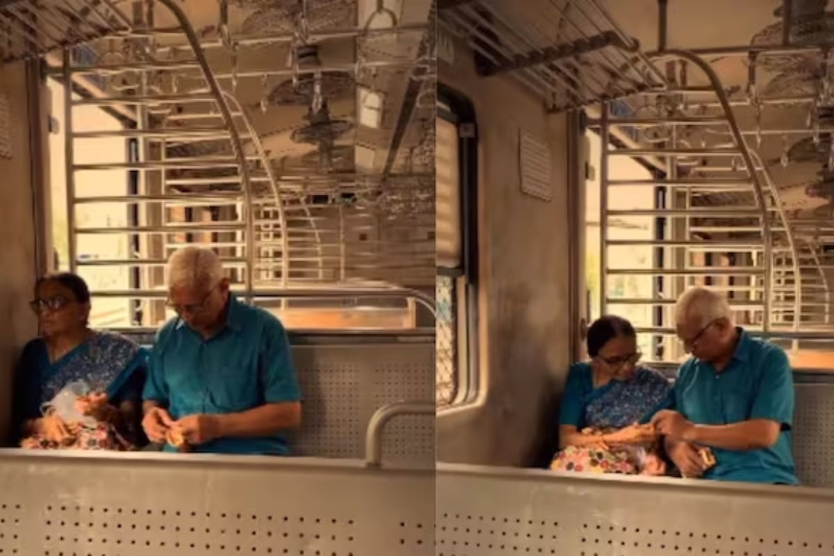 Elderly Couple's Simple Act of Love on Train Touches Millions