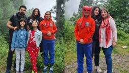 Vasay Chaudhry beautiful pictures with family from his vacation