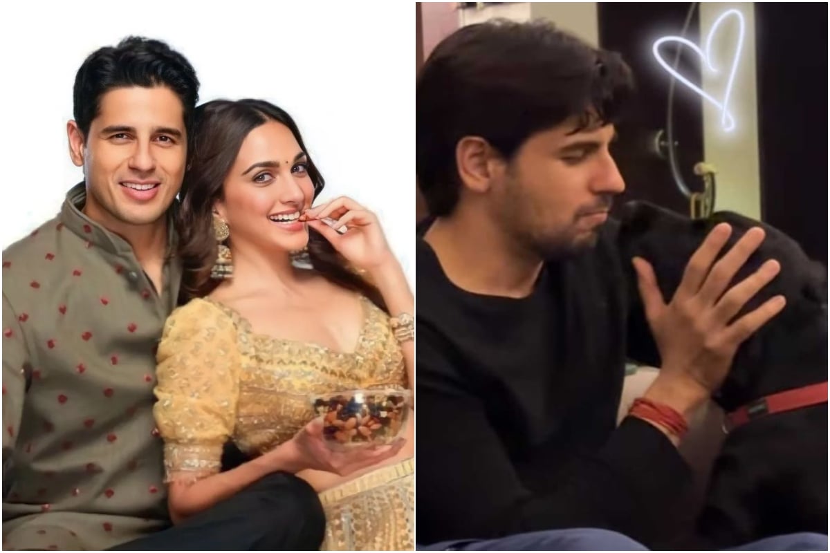 Sidharth Malhotra dog