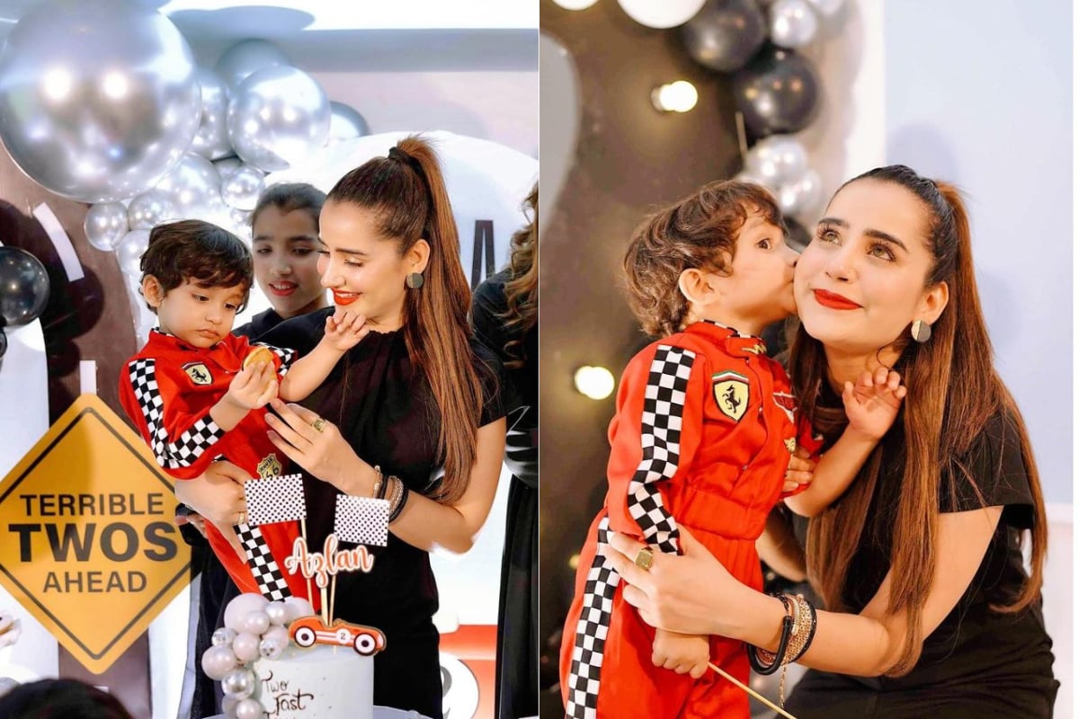 Saniya Shamshad Celebrates her son 2nd birthday
