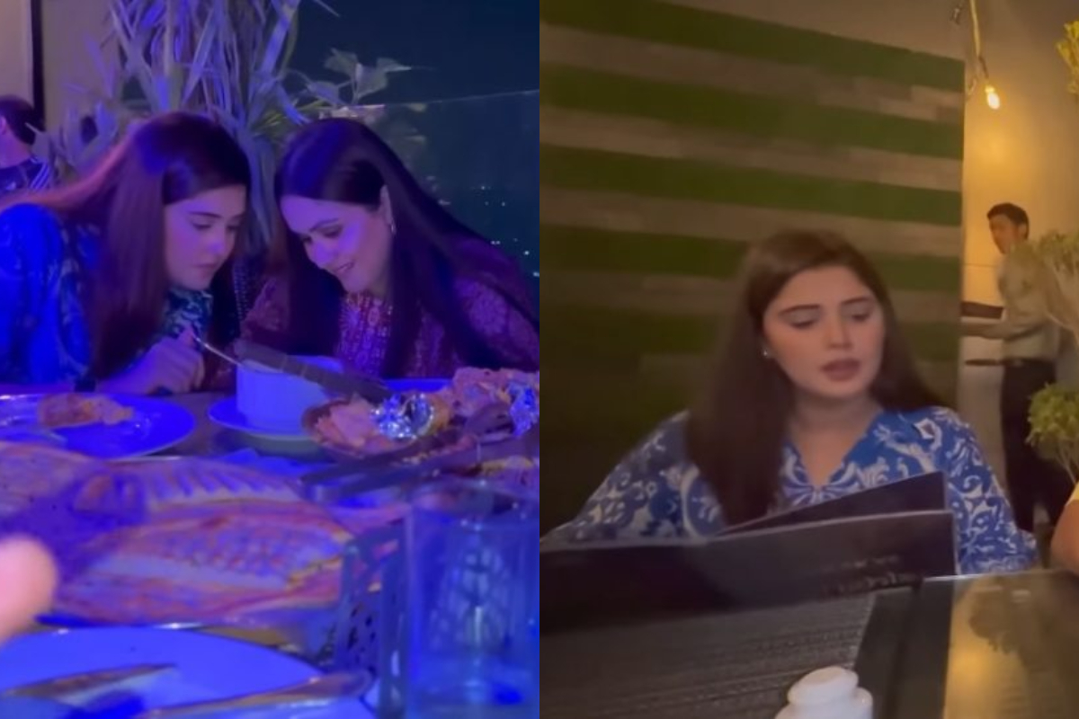 Kanwal Aftab and Sehar Hayat dinner pictures with family