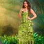 Sonakshi Sinha Looks Gorgeous In Green Ruffle Ensemble