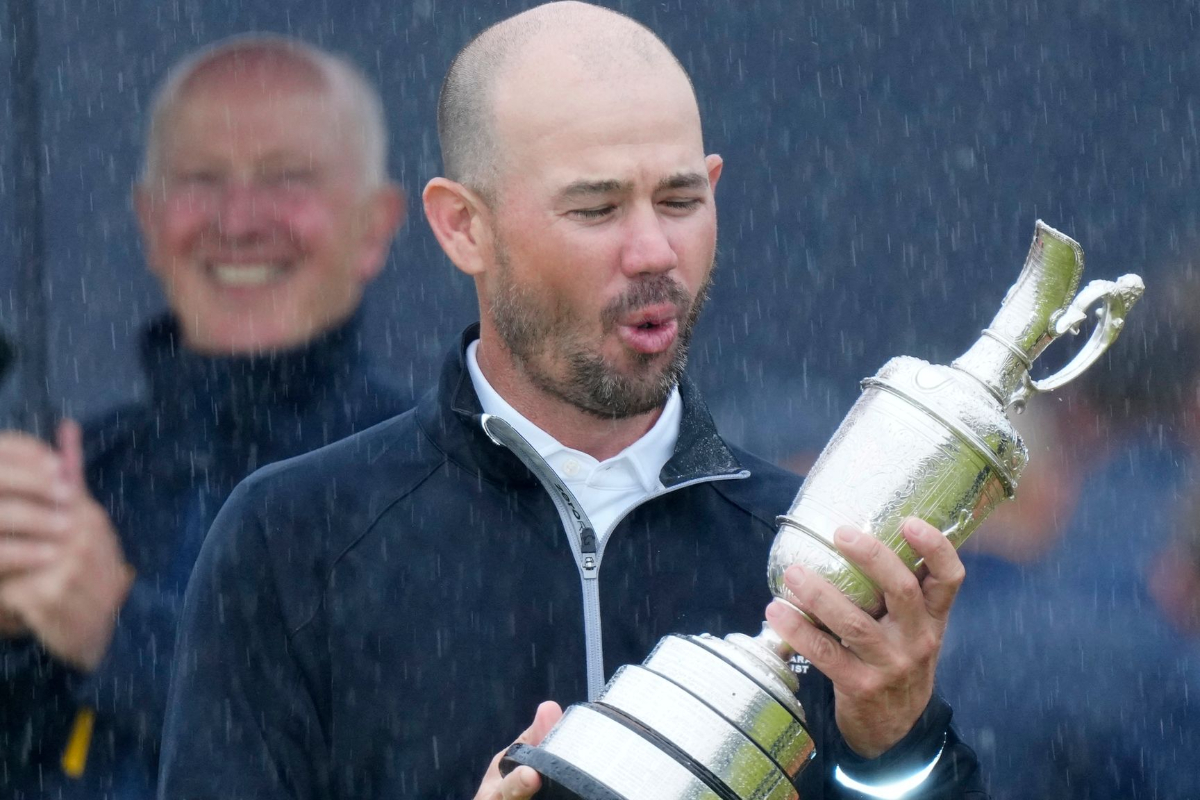 Brian Harman clinches his first major title at Open Championship