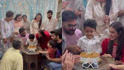 Iqra Aziz & Yasir celebrated their son 2nd birthday