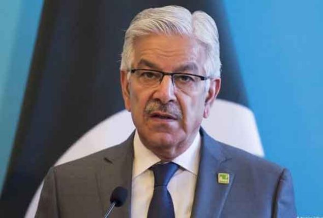 Khawaja Asif dismisses speculations on Ishaq Dar being appointed Caretaker PM
