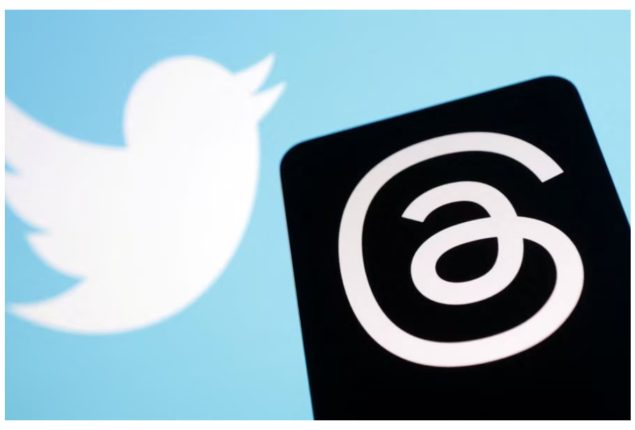 How are Meta's Threads ad features impacting Twitter's revenues?