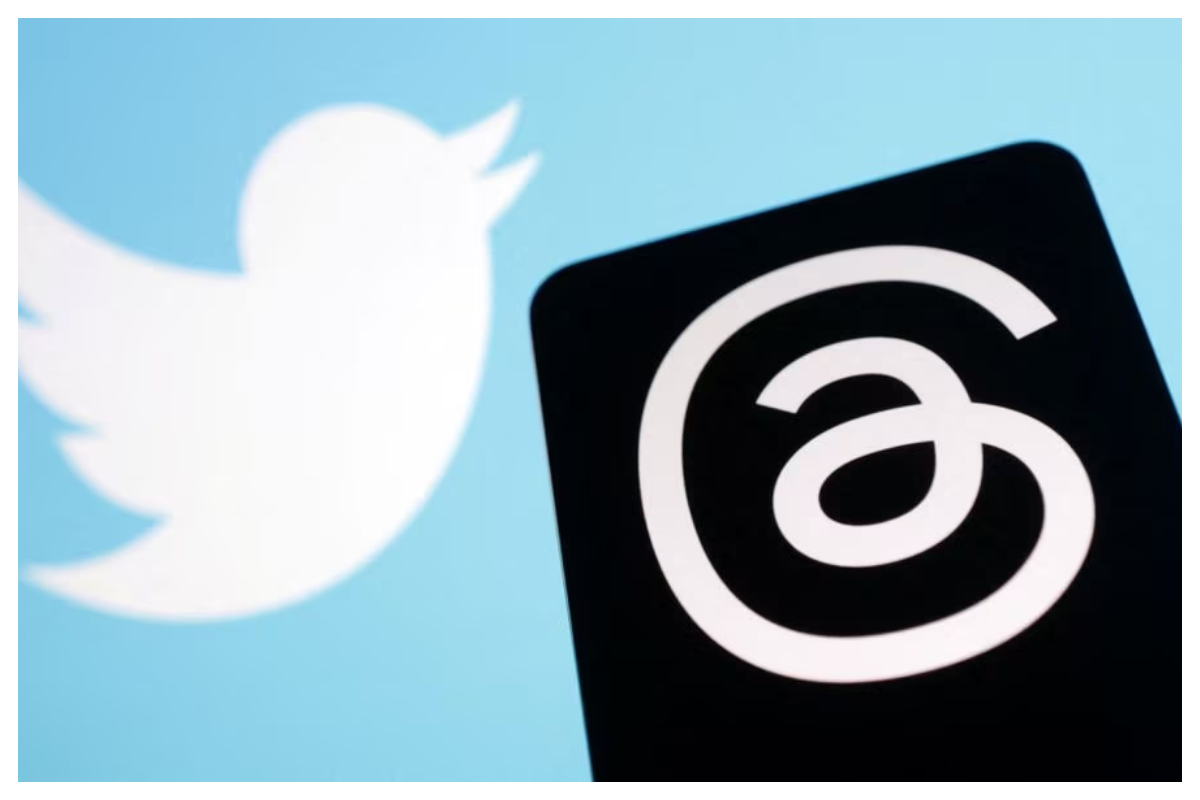 How are Meta's Threads ad features impacting Twitter's revenues?