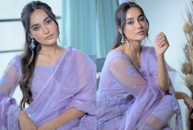 Surbhi Jyoti Exudes Grace in her Salwar Suit Ensemble