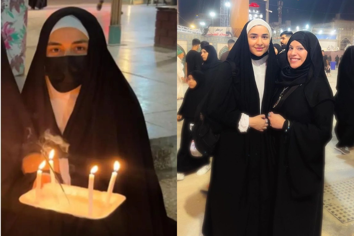 Yumna Zaidi spending days in Karbala