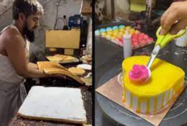 Viral Video Shows How Cakes Are Made In Bulk, People Horrified