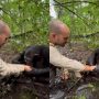Chimpanzee Shows Gratitude by Washing JC Pieri’s Hands