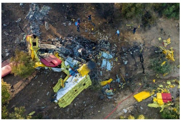 Two Pilots Killed in Firefighting Plane Crash in Greece