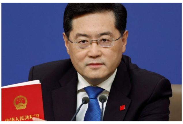 China’s Foreign Minister Qin Gang Removed from Office After Unexplained Absence