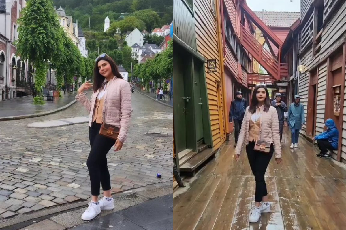 Nida Yasir looks glamorous On Europe trip
