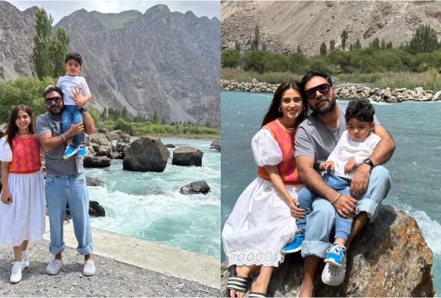 Iqra Aziz and Yasir Hussain shares beautiful pictures from Skardu
