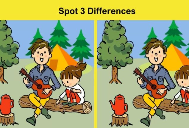 Can You Spot the 3 Differences in These Camping Pictures?