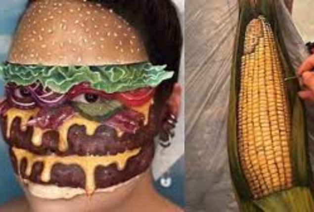 Woman's mind-bending optical illusion art will blow your mind