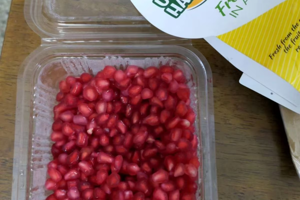 Pomegranate tastes like nail polish? Online order sparks debate