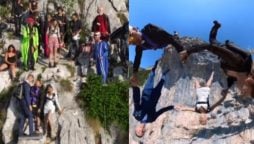 Newlyweds and Guests Skydive to Celebrate New Beginnings