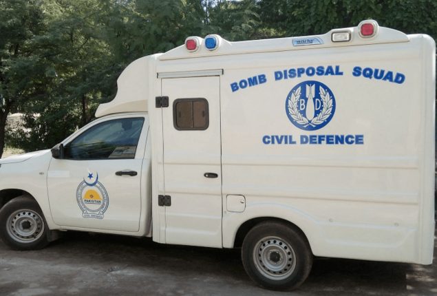 Bomb Disposal Squad gets new bomb disposal vehicles