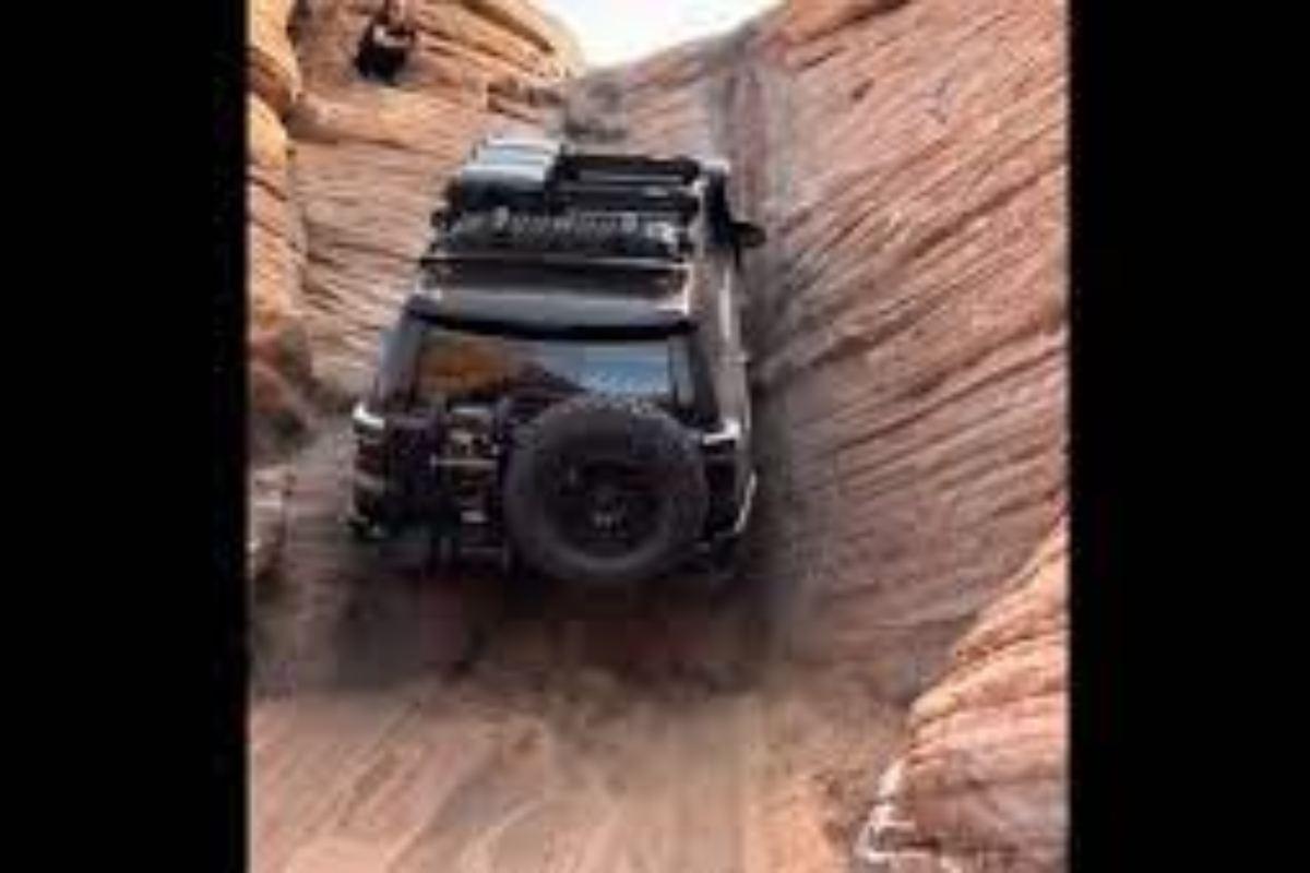 SUV Conquers Near-Vertical Incline, Video Goes Viral