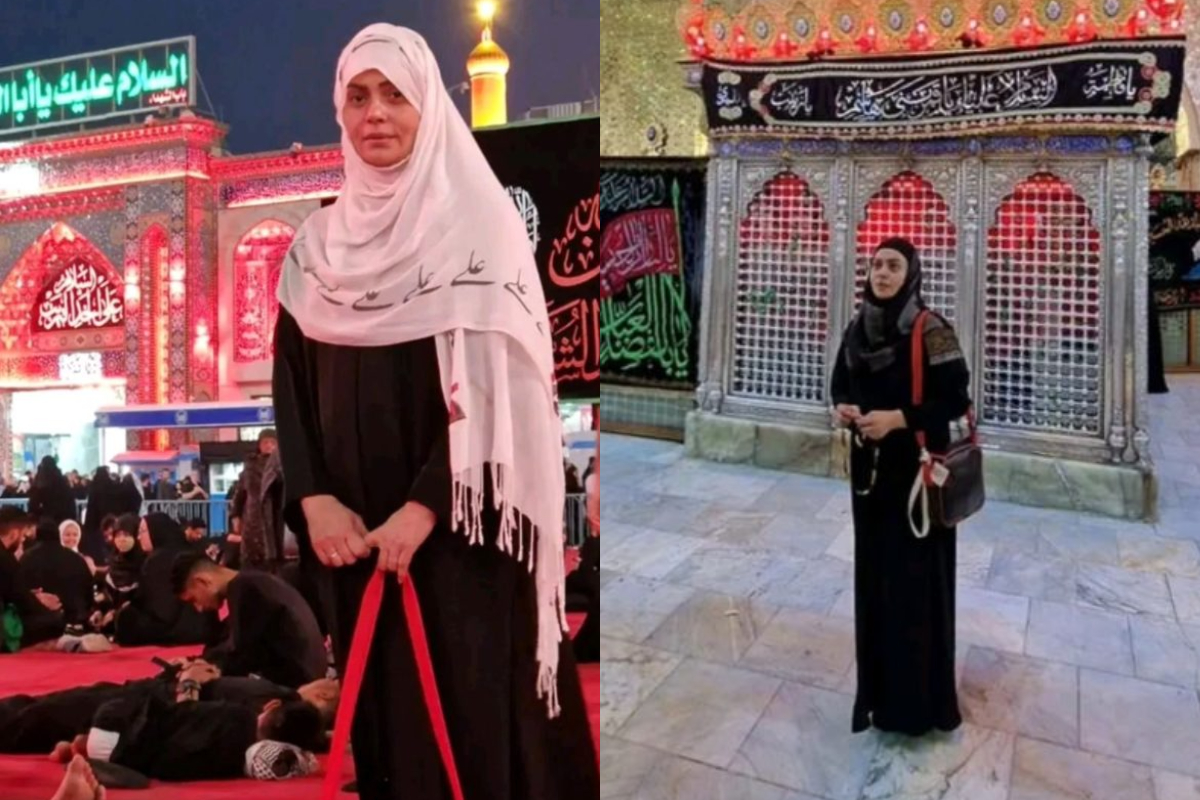 Sadia Imam shares latest picture From Karbala