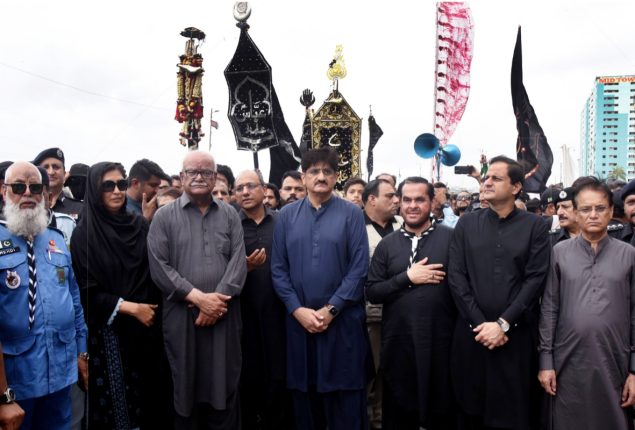 CM inspects security arrangements of Muharram procession