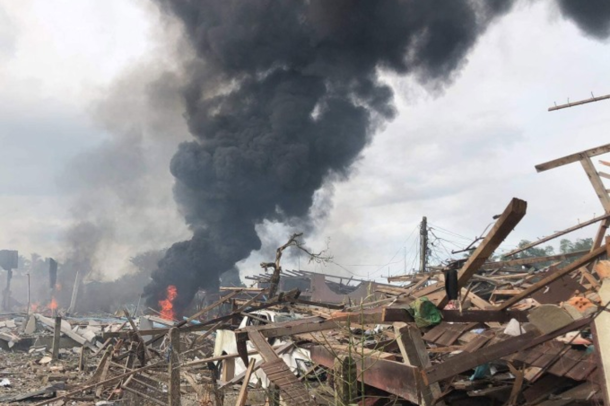 Blast at fireworks warehouse in Thailand kills 9