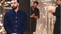 Ranbir Kapoor Turns Heads as the Showstopper at Fashion Show