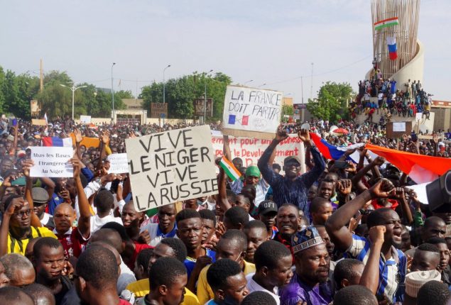 West Africa attacks French embassy & threatens to use force on Niger coup