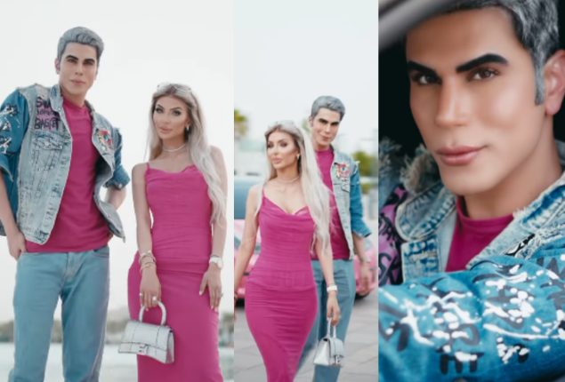 Faryal Makhdoom, Adnan Zafar surprise fans as Barbie & Ken