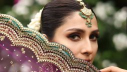 Ayeza Khan looks stunning in Bridal picture