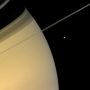 Stunning Image of Saturn and its Moon by NASA