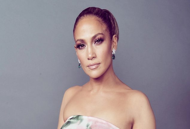 Jennifer Lopez Stuns in Versace Dress at Los Angeles Outing