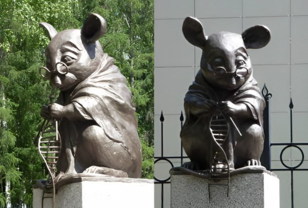 Russian Rat Statue