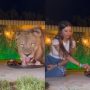 Viral Video: Lion and Woman Share Meal from the Same Plate