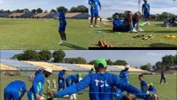 SL vs PAK: Pakistan indulge in training session ahead of warm-up match