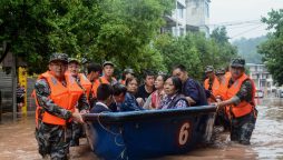 rains flooding China